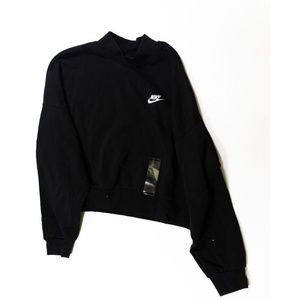 New Nike Essential Fleece Mock Neck 